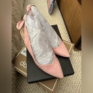 Pink Suede Women's Shoes SIZE 8.5